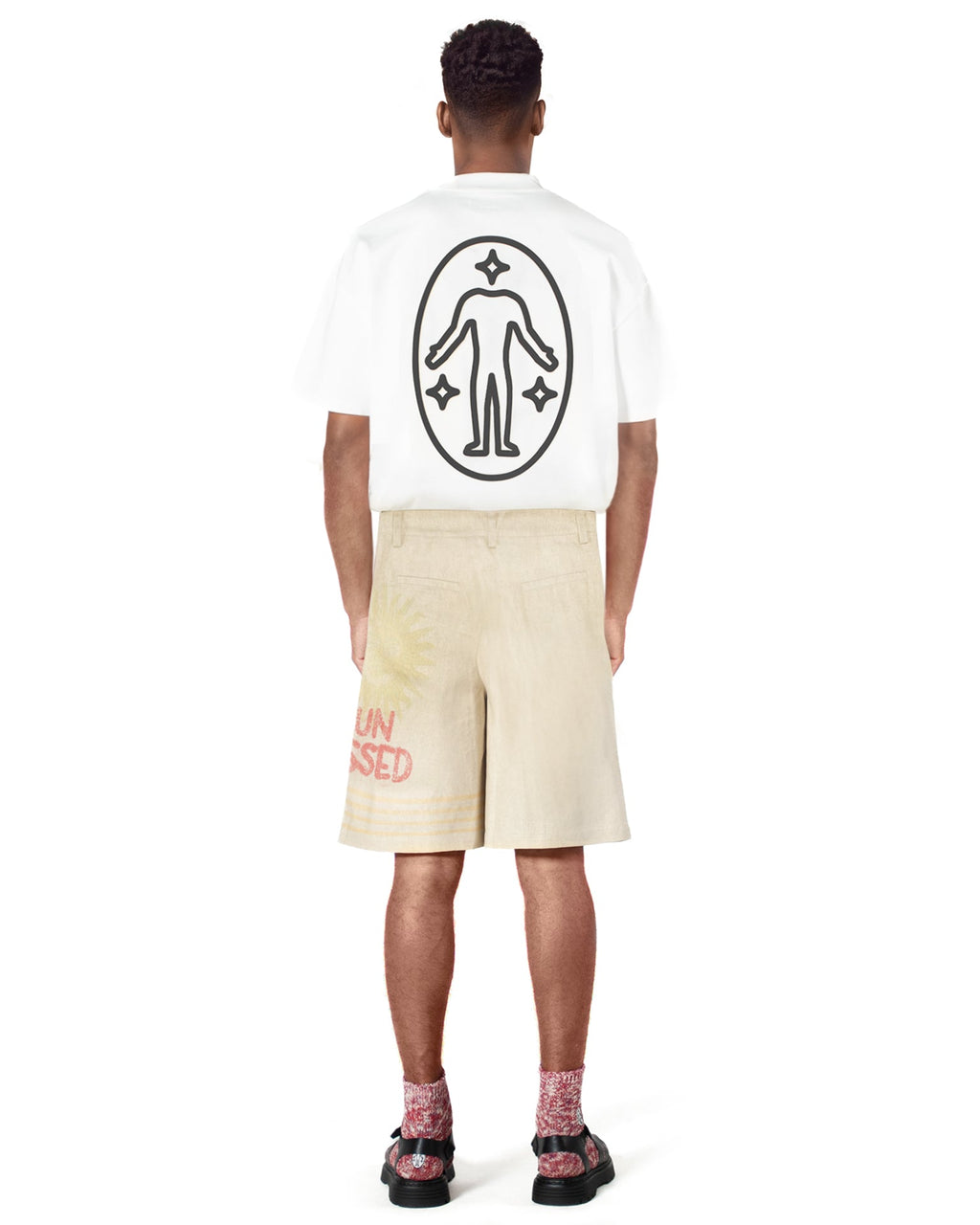 Fruit Linen Shorts