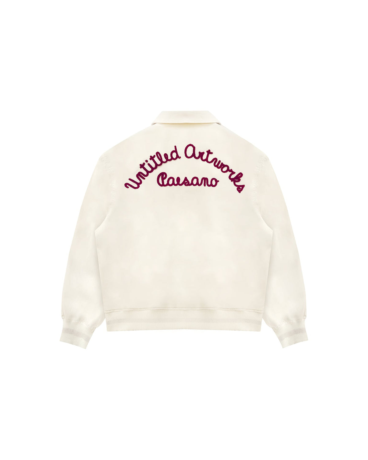 Baseball Varsity Jacket Cream