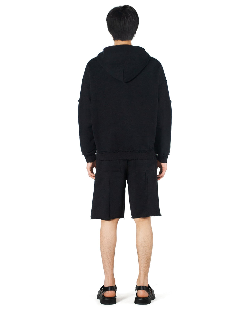 Hoodie Zipper Black