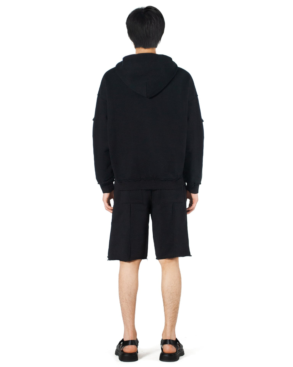 Hoodie Zipper Black