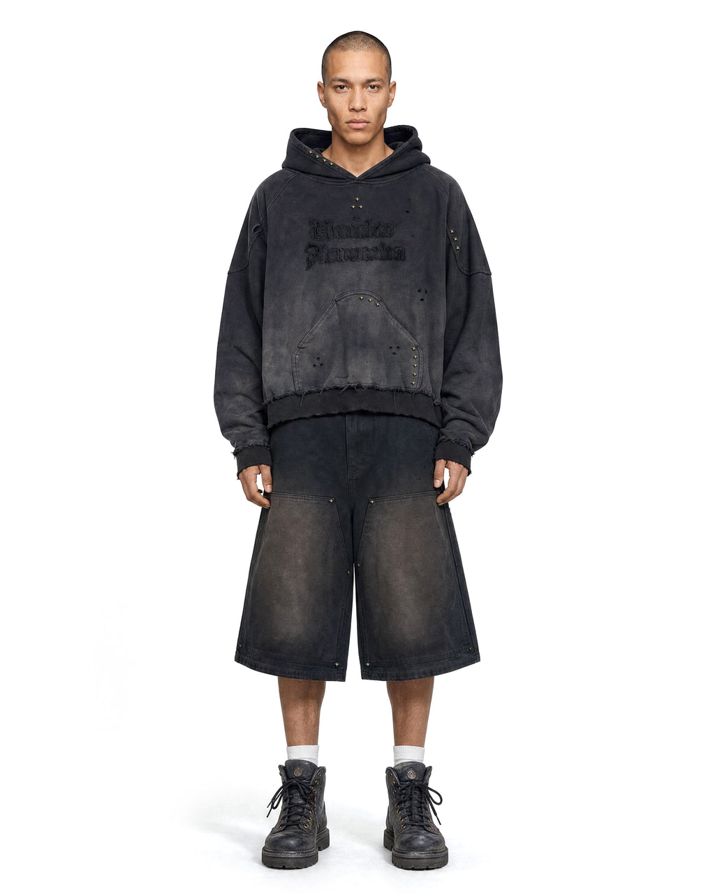 Workwear Shorts Dirty Black