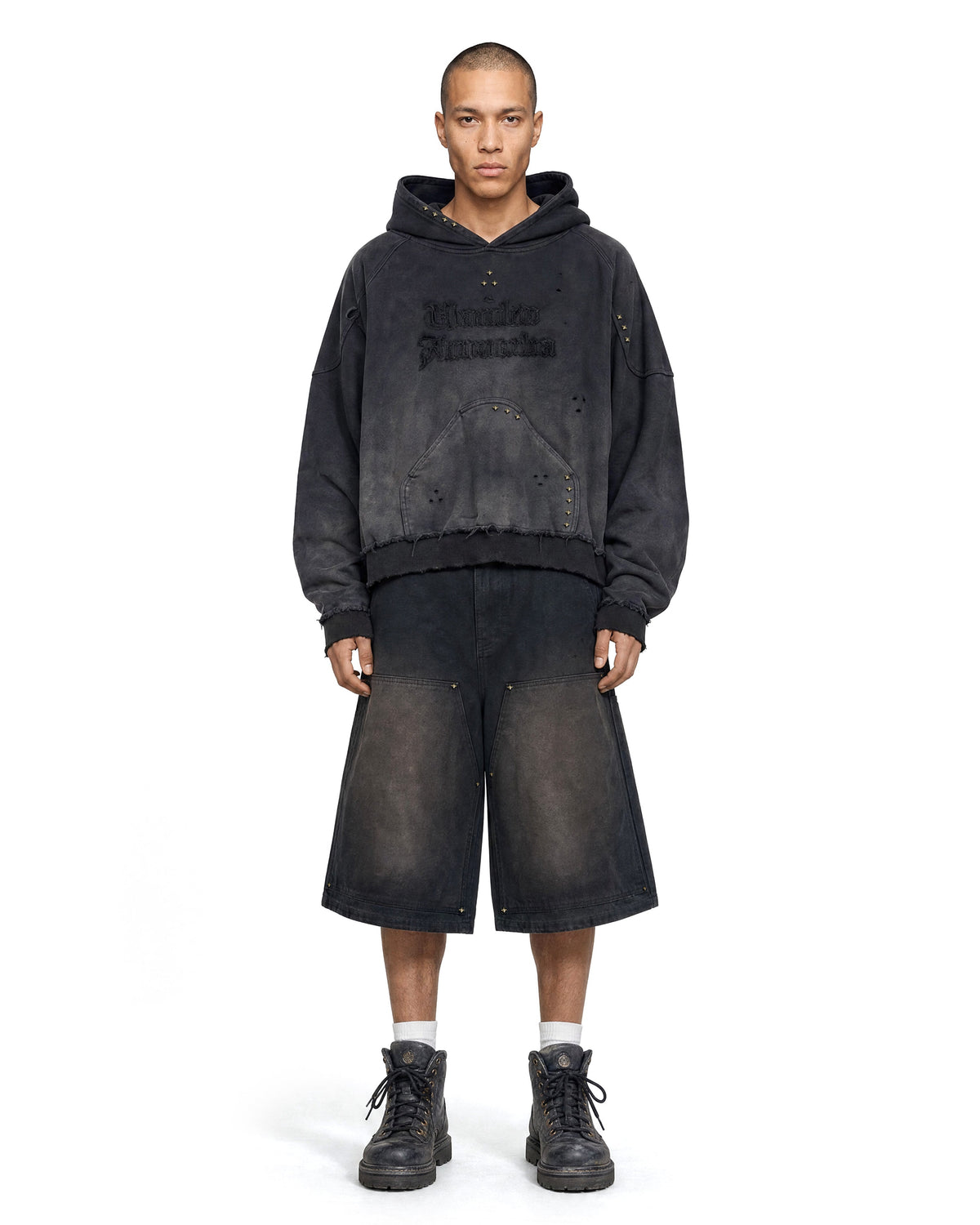 Workwear Shorts Dirty Black