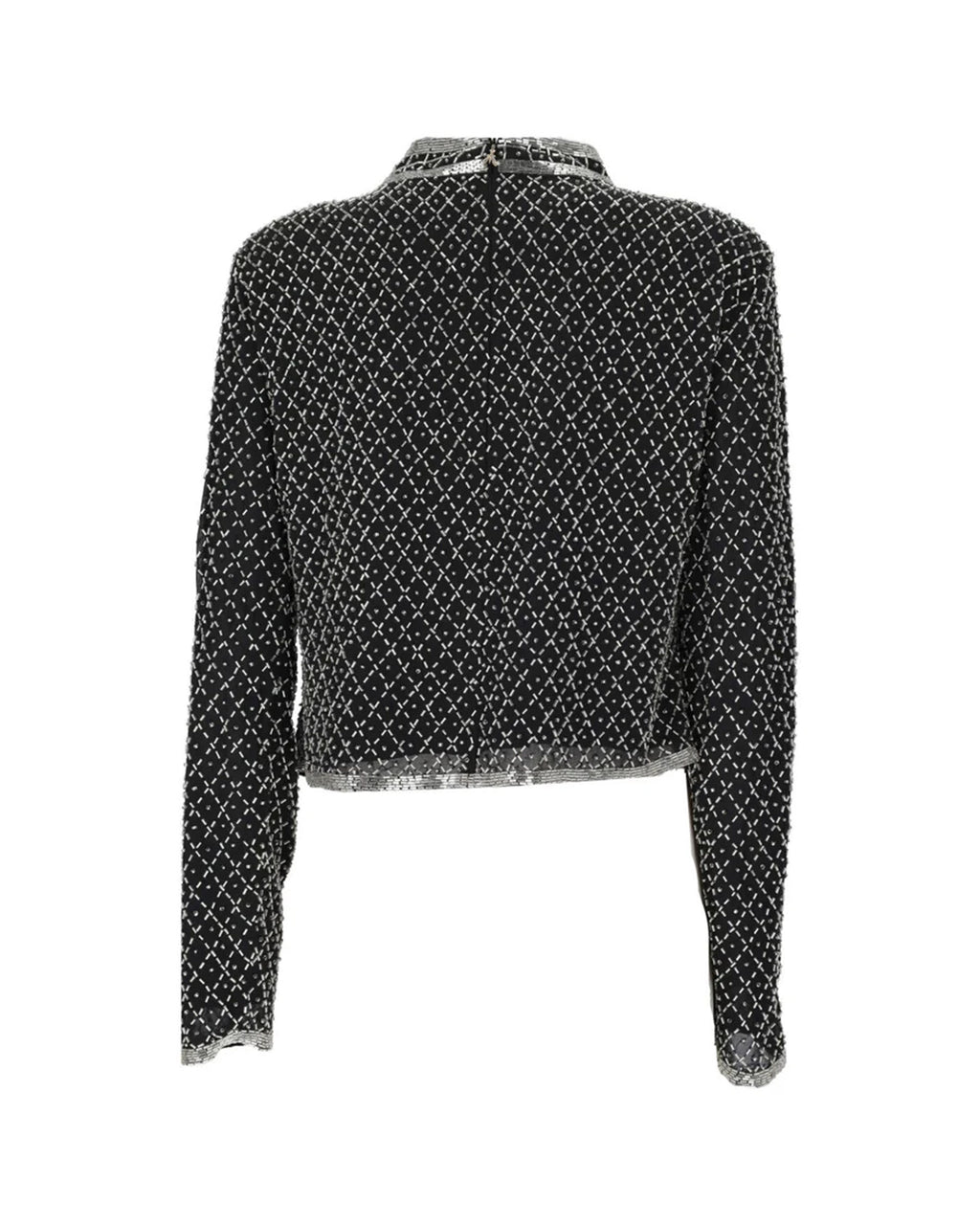 Shirt with appliqués