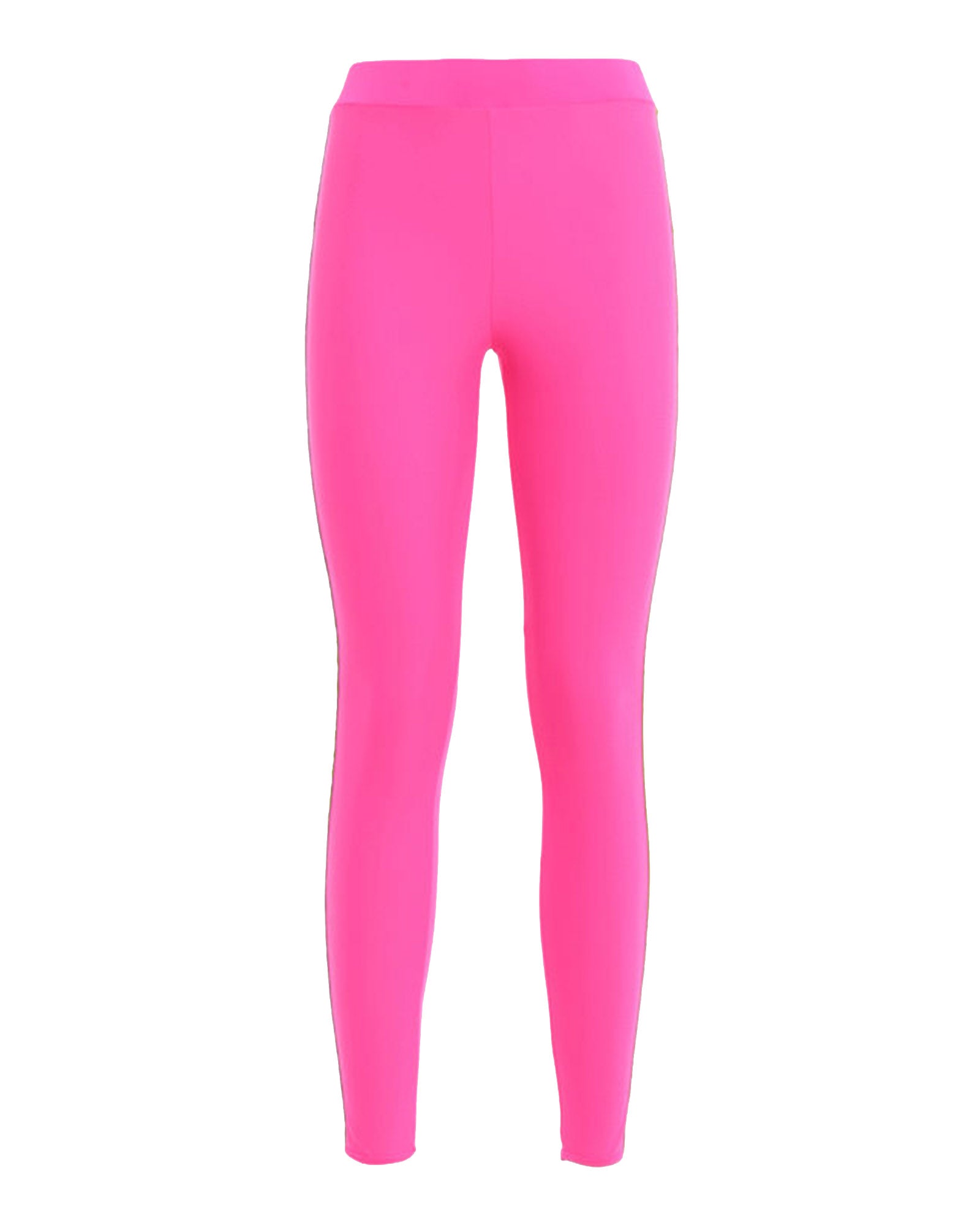 Side Bands Fuchsia Nylon Leggings