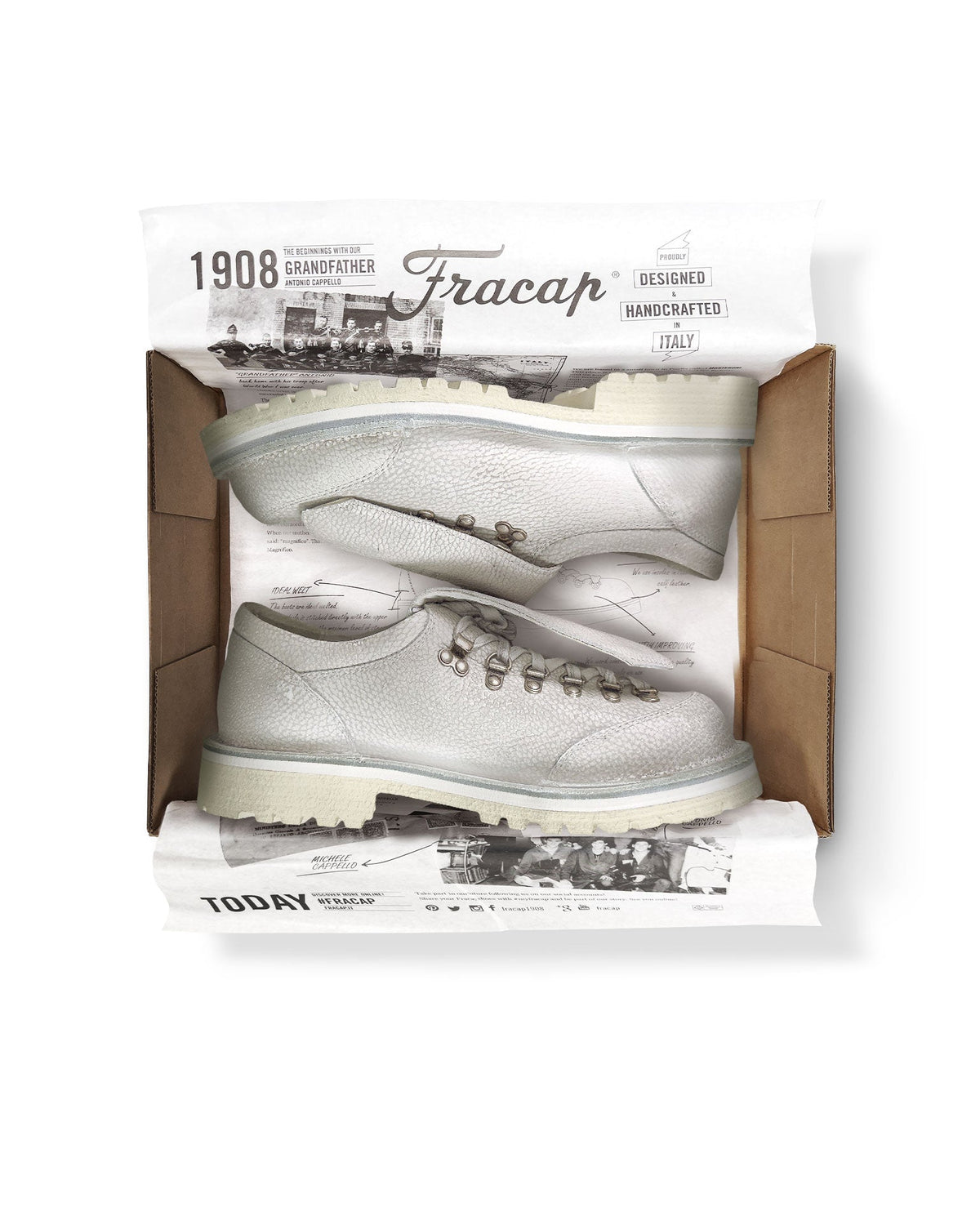 Fracap Duty Derby White