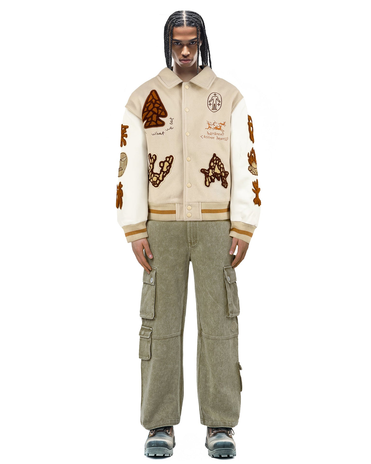 Varsity Jacket Hunting Oat