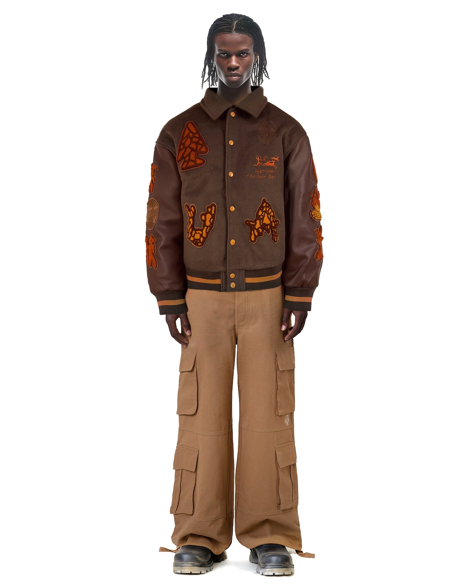 Varsity Jacket Hunting Umber