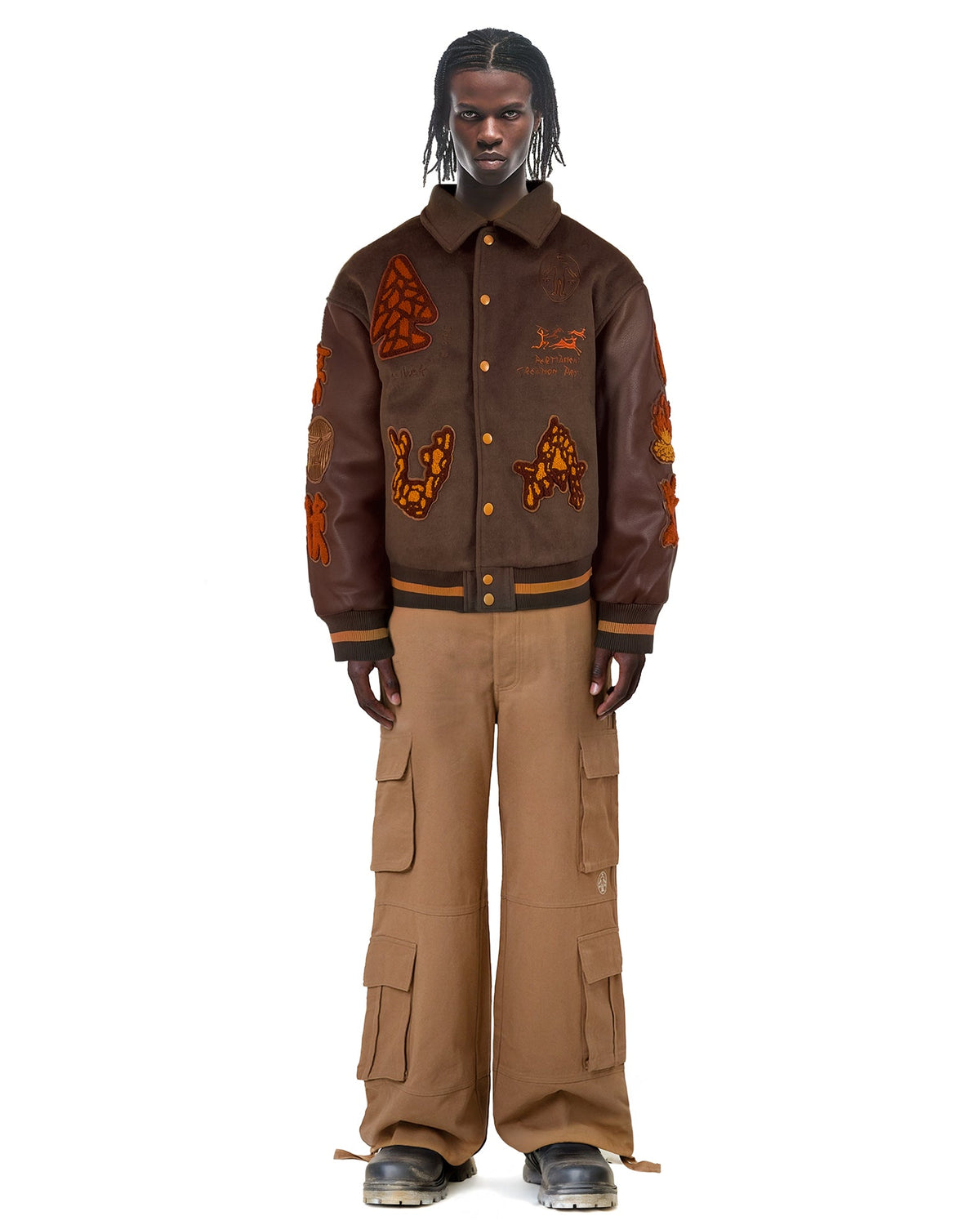 Varsity Jacket Hunting Umber